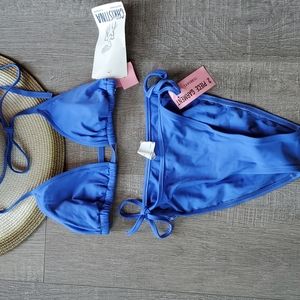 NWT Christina Swimwear powder blue bikini. Size 10